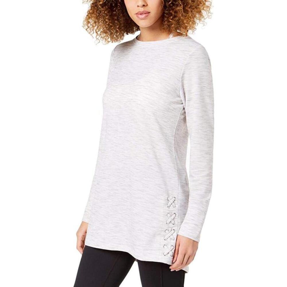 Ideology Womens Activewear Crisscross Side Tunic Size XXL